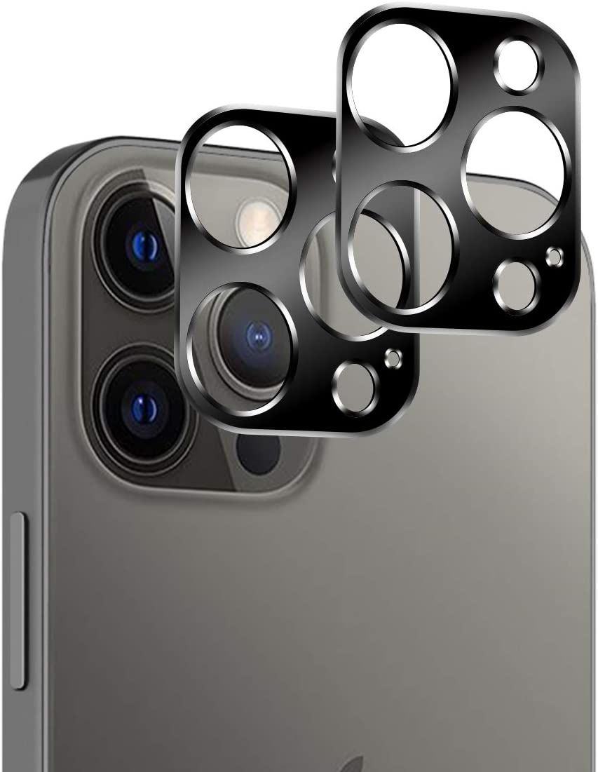 (Paquet de 2) Protecteur d'objectif d'appareil photo en verre trempé pour iPhone 12 Pro (Paquet de 2) Protecteur d'objectif d'appareil photo en verre trempé pour iPhone 12 Pro
